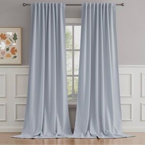 Elegant Powder Blue Curtains